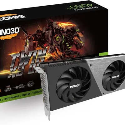 Karta graficzna INNO3D GeForce RTX 4060 Ti TWIN X2 OC 8GB GDDR6 DLSS 3