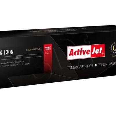 Activejet ATK-130N Toner (zamiennik Kyocera TK-130; Supreme; 7200 stron; czarny)