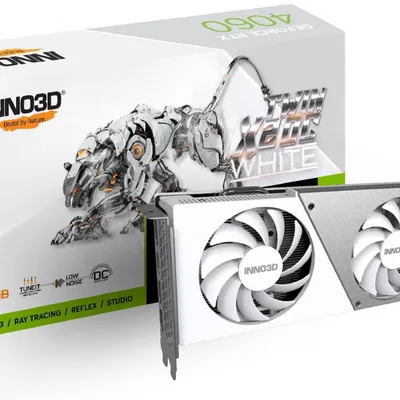 Karta graficzna INNO3D GEFORCE RTX 4060 TWIN X2 OC WHITE