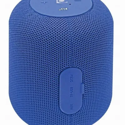 GEMBIRD PRZENOŚNY GŁOŚNIK BLUETOOTH SPK-BT-15-B RMS 5W, WBUDOWANY MIKROFON, KOLOR NIEBIESKI, USB, AUX, MICROSD