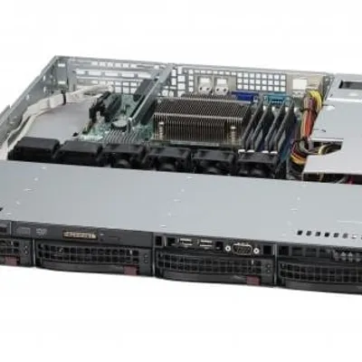 Obudowa serwerowa Rack Supermicro CSE-813MFTQC-R407CB (kolor czarny)