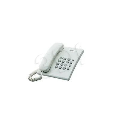 Telefon przewodowy Panasonic KX-TS 500PDW Biały