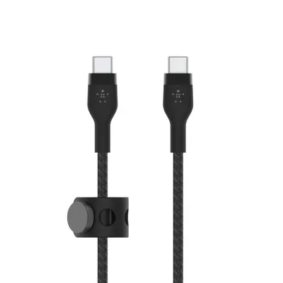 BELKIN KABEL USB C-C 2.0 OPLOT, SILICONE,1M CZARNY