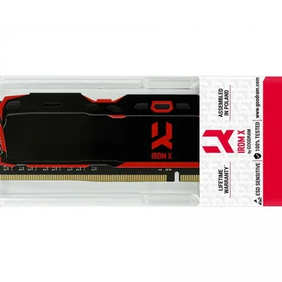 GOODRAM DDR4 8GB PC4-25600 (3200MHz) 16-20-20 IRDM X BLACK 1024x8