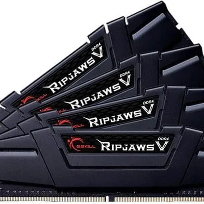 Zestaw pamięci G.SKILL RipjawsV F4-3200C16Q-64GVK (DDR4 DIMM; 4 x 16 GB; 3200 MHz; CL16)