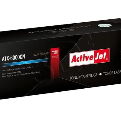 Activejet ATX-6000CN Toner (zamiennik Xerox 106R01631; Supreme; 1000 stron; niebieski)