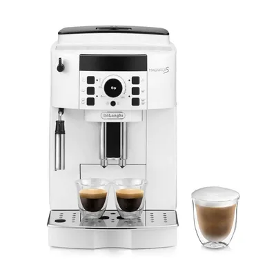 Ekspres ciśnieniowy automatyczny DeLonghi Magnifica S ECAM 21.117 W ( 1450W ; kolor biały ) (WYPRZEDAŻ)