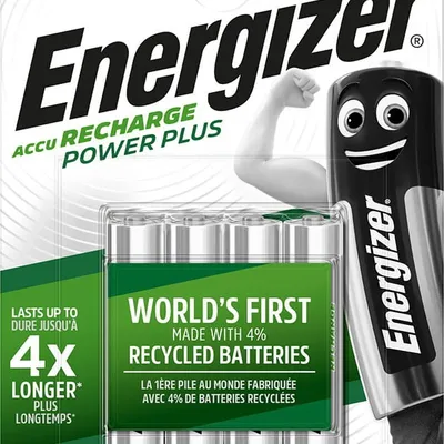 ENERGIZER BATERIE AKUMULATOROWE DO PONOWNEGO NAŁADOWANIA, POWER PLUS AAA HR3/4 700mAh