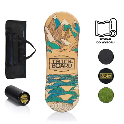 Zestaw Trickboard All Season New; z Atestem + dywan do wyboru