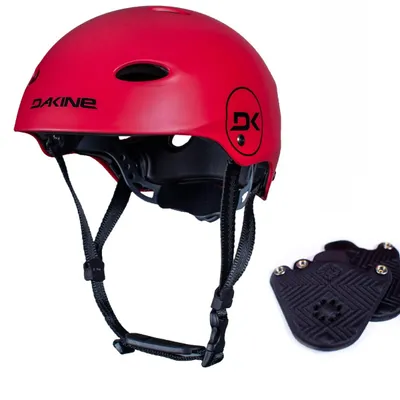 Kask Dakine Renegade Helmet Red z Nausznikami 2023