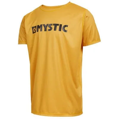 Koszulka krótki rękaw Mystic Star Quickdry SS Mustard