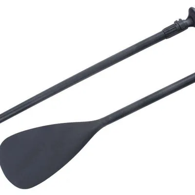 Wiosło SUP John Paddle Black-1 165-208cm Regulowane 3-częściowe