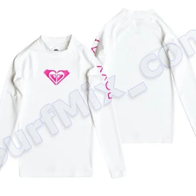 Koszulka z długim rękawem Roxy Whole Hearted LS Girl WBB0 ERGWR03007