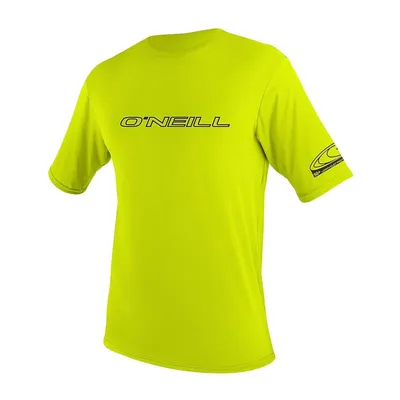 Koszulka ONEILL Youth Basic Skins S/S Sun Shirt Lime