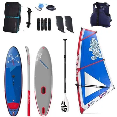 Kolekcja Windsup Starboard Sup iGo DSC 10.8 + Pędnik + Wiosło + Kamizelka