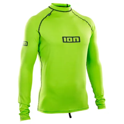 Koszulka ION Rashguard Men LS - Promo Lime Green 2024