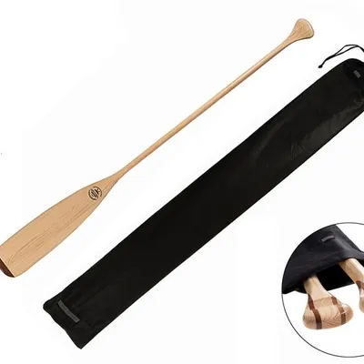 Pagaj John Paddle Canoe Beavertail Sosnowy - ogon bobra + Pokrowiec Paddle Sleeve