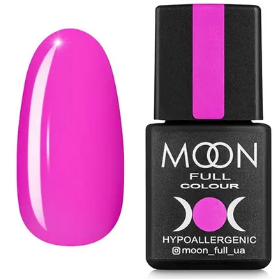 Lakier hybrydowy do paznokci MOON FULL 118 neonowy róż 8ml