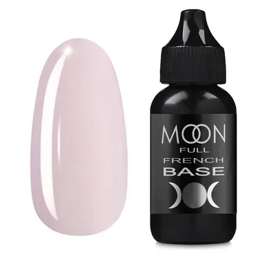 Baza hybrydowa MOON Full Cover French Rabber Base 12 mleczny różowy 30 ml