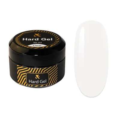 FOX Hard gel Clear o konsystencji bazy do paznokci, 30 ml