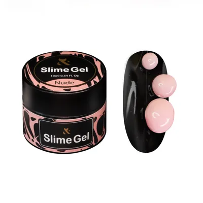 FOX Slime Gel (Nude) Żel 3D do zdobień 10 ml