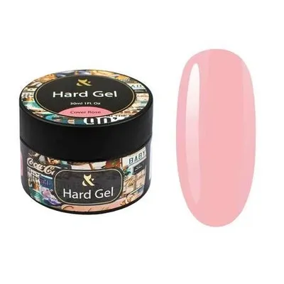 FOX Hard gel Cover Rose o konsystencji bazy do paznokci, 30 ml