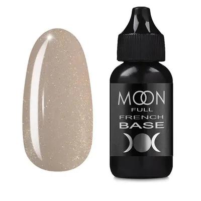 Baza hybrydowa MOON Full Cover French Rabber Base 13 brązowa 30 ml