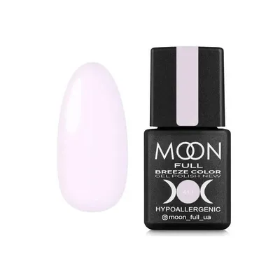 Lakier hybrydowy do paznokci MOON FULL 411 blady mauve 8ml