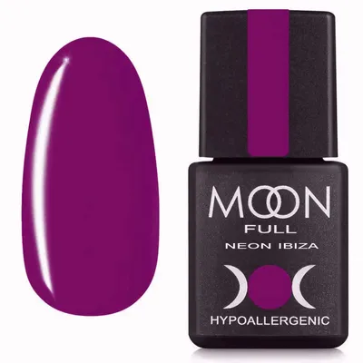 Lakier hybrydowy do paznokci MOON FULL 720 fioletowa fuksja 8ml