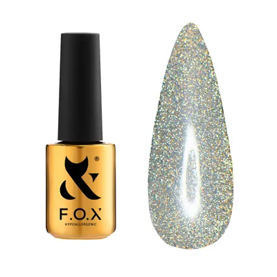 FOX Top Opal top hybrydowy z drobinkami 7 ml