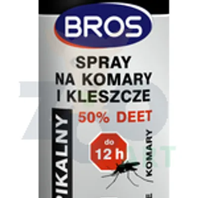 BROS spray na komary i kleszcze 50% DEET 180ml