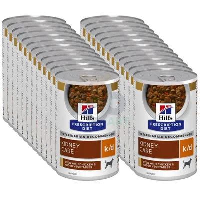 HILL'S PD Prescription Diet Canine k/d 370g - puszka