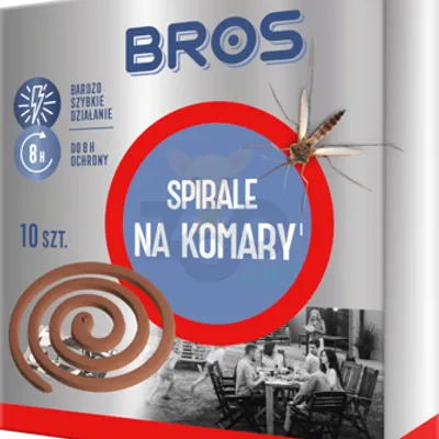 BROS - spirale na komary 10szt