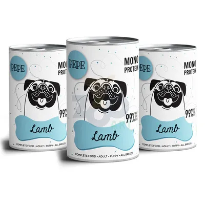 PEPE MONO PROTEIN Lamb (jagnięcina) 3x400g