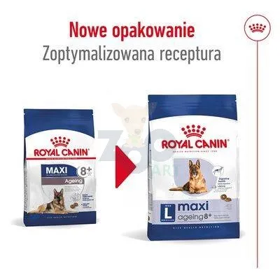 ROYAL CANIN Maxi Ageing 8+ 15kg karma sucha dla psów dojrzałych, po 8 roku życia, ras dużych