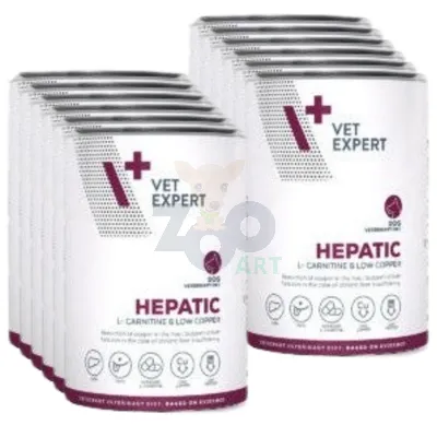 4T Veterinary Diet Hepatic Dog 12x400g