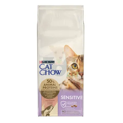 PURINA Cat Chow Sensitive Karma z łososiem 15kg