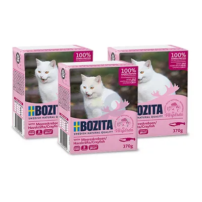 BOZITA Cat Rak W Galaretce 3x370g