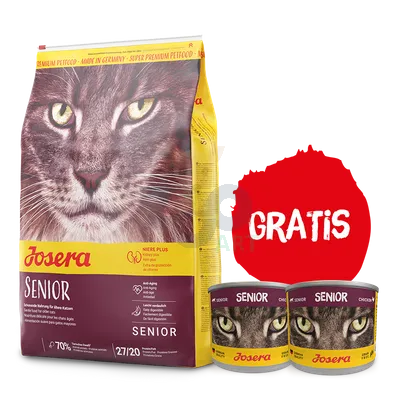 JOSERA Senior 10kg + 2x puszka 200g GRATIS!!