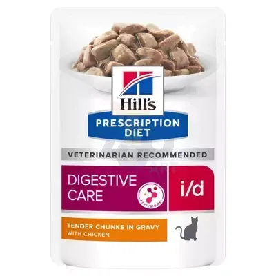 HILL'S PD Prescription Diet Feline i/d 85g z kurczakiem - saszetka