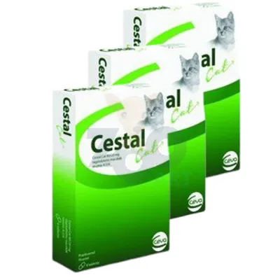 Cestal Cat tabletki na odrobaczanie kotów 6 tabletek