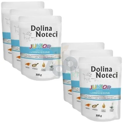 Dolina Noteci PREMIUM Junior bogata w jagnięcinę 6 x 300g