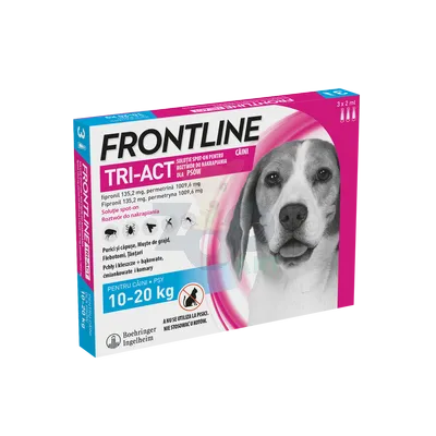 FRONTLINE Tri-Act M 10-20kg (pipeta 3 x 2ml)