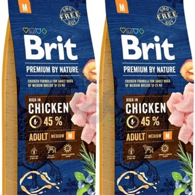 BRIT Premium By Nature Adult M 2x15kg