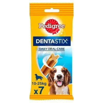 PEDIGREE DentaStix (średnie rasy) przysmak dentystyczny dla psów 7szt. - 180g