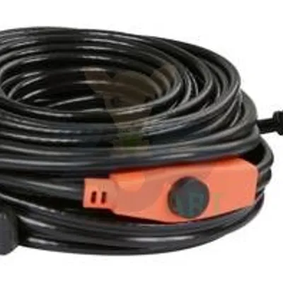 KERBL Kabel grzewczy z termostatem, 8 m, 128 W