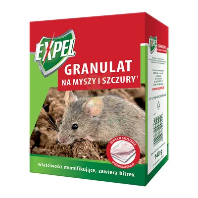 EXPEL – granulat na myszy i szczury 140g