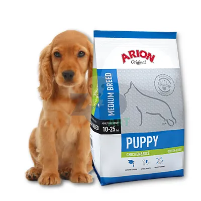 ARION Original Puppy Medium Breed Chicken&Rice 12kg | Darmowa dostawa