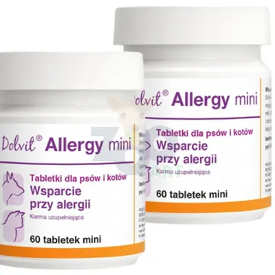 Dolvit Allergy  mini 2x60 tabletek