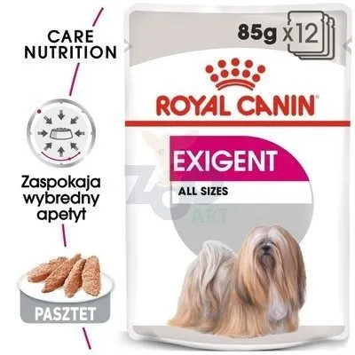 ROYAL CANIN CCN Exigent 12x85g karma mokra - pasztet dla psów dorosłych, wybrednych